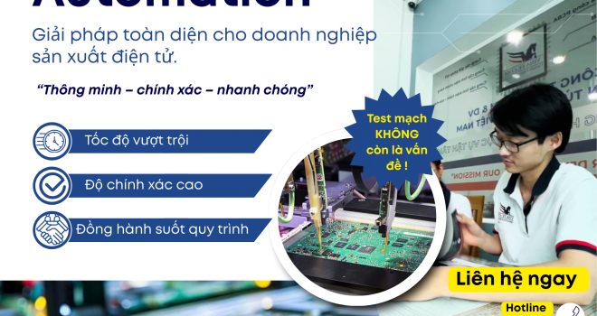[TRẢI NGHIỆM NGAY] Vinafe phát triển VinaTest Automation cho khách hàng sản xuất hàng loạt